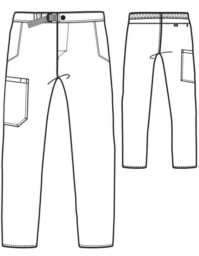 Greys Anatomy GRSP507 Scrub Pants - Image 3
