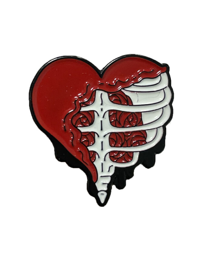Heart Cage Brooch
